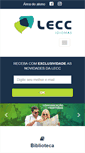 Mobile Screenshot of lecc.com.br